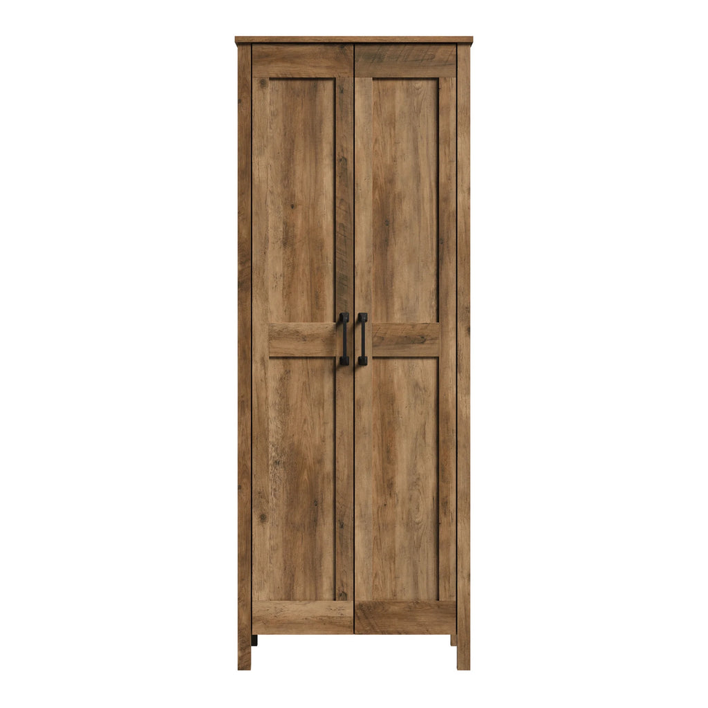 Sauder Two-Door Storage Cabinet, White Finish