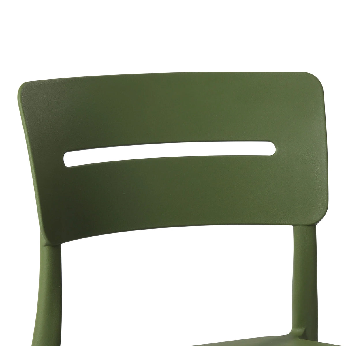 WestinTrends Playa 5-Piece Outdoor Metal Frame Dining Table Patio Set with Stackable Patio Dining Chairs, Olive Green