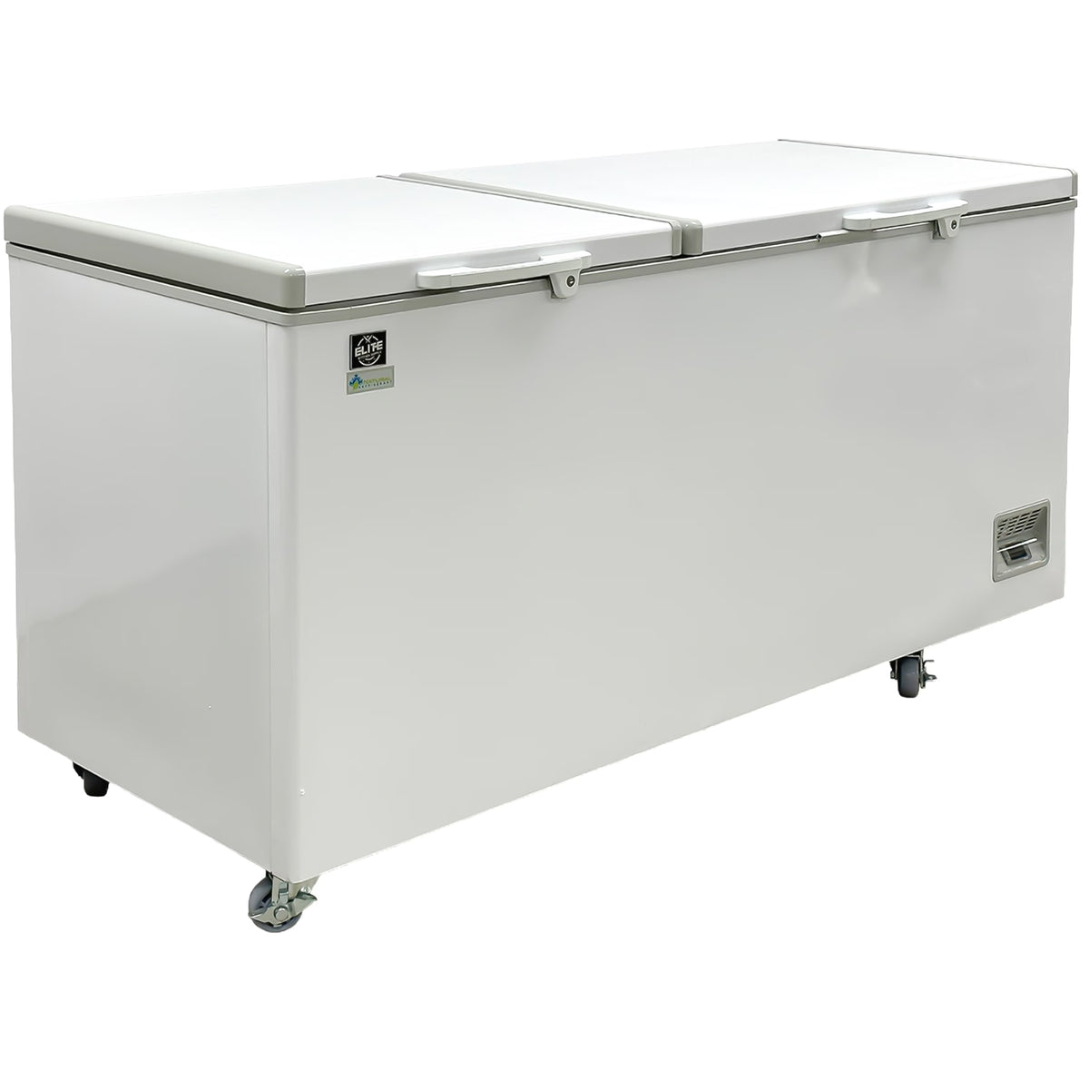 72 in. Commercial Chest Freezer 18 Cu.Ft. Deep Freezer with Top Open Door White