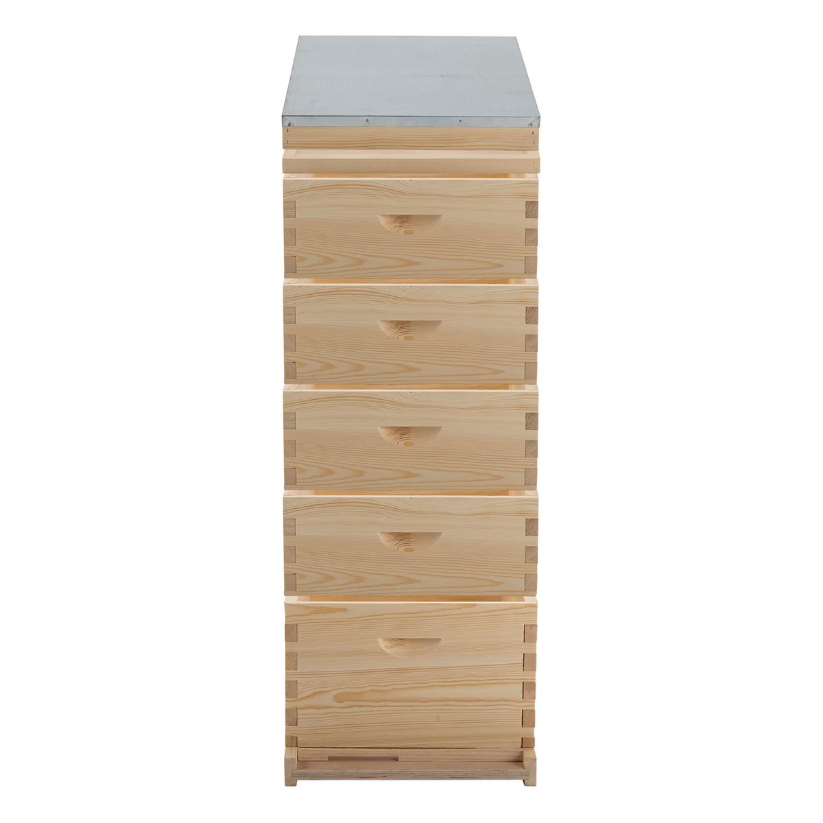 Preenex Langstroth Beehive Kit with Metal Roof, Wooden, Multi-color