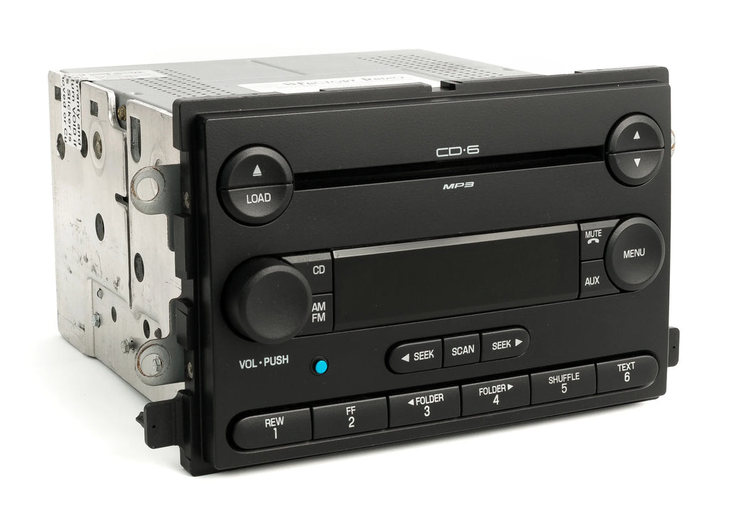 Restored 2005 Ford F-150 Truck Radio AM FM 6 Disc Player w Bluetooth Music 5L3T-18C815-FJ (Refurbished)