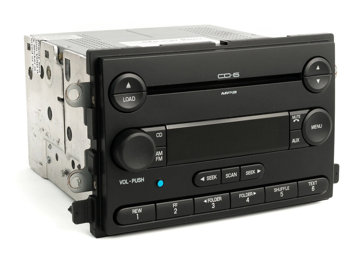 Restored 2005 Ford F-150 Truck Radio AM FM 6 Disc Player w Bluetooth Music 5L3T-18C815-FJ (Refurbished)