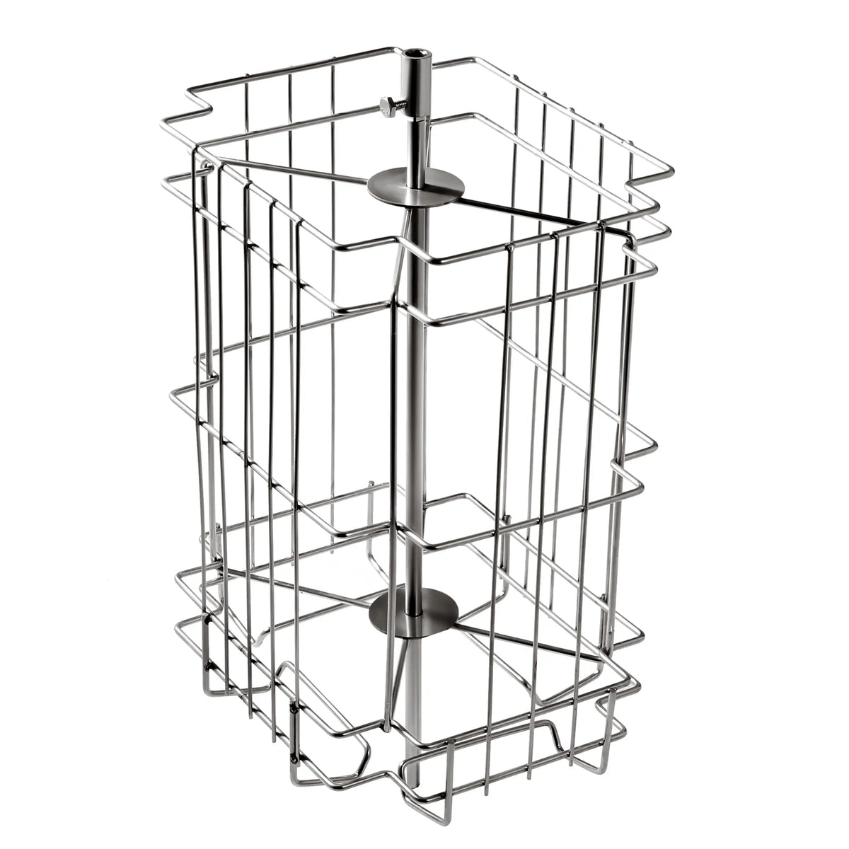 BENTISM Manual Honey Extractor, 2/4 Frames Beekeeping Equipment Stainless Steel with Height Adjustable Stand and Transparent Lid, Silver