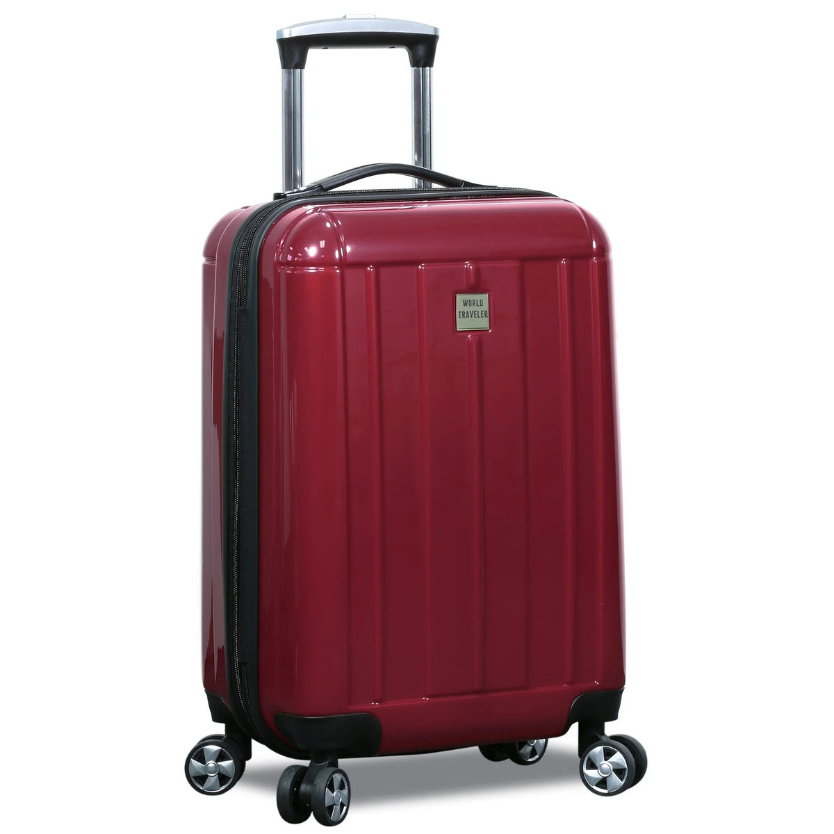World Traveler Contour Hardside 3-Piece Spinner Luggage Set - Yellow