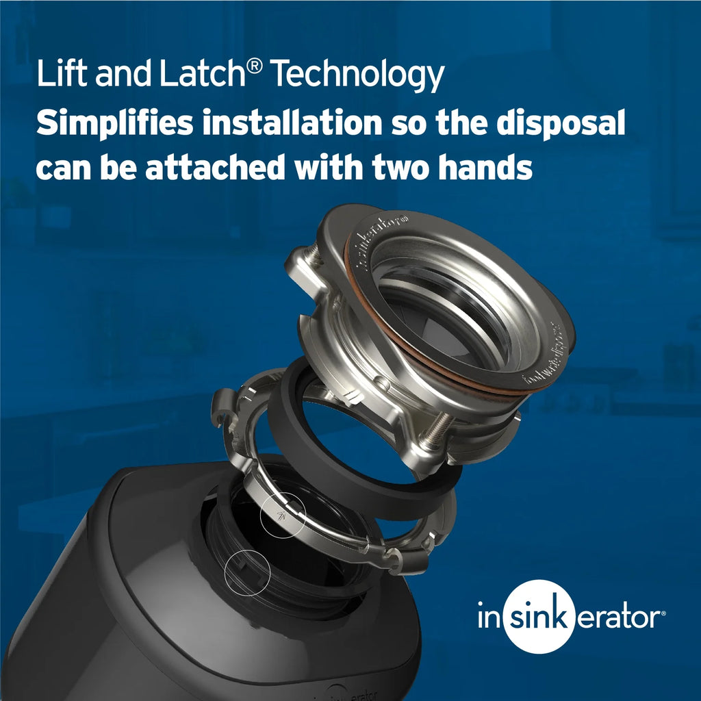 InSinkErator Badger 5XP, 3/4 HP Continuous Feed Kitchen Garbage Disposal, Badger Series