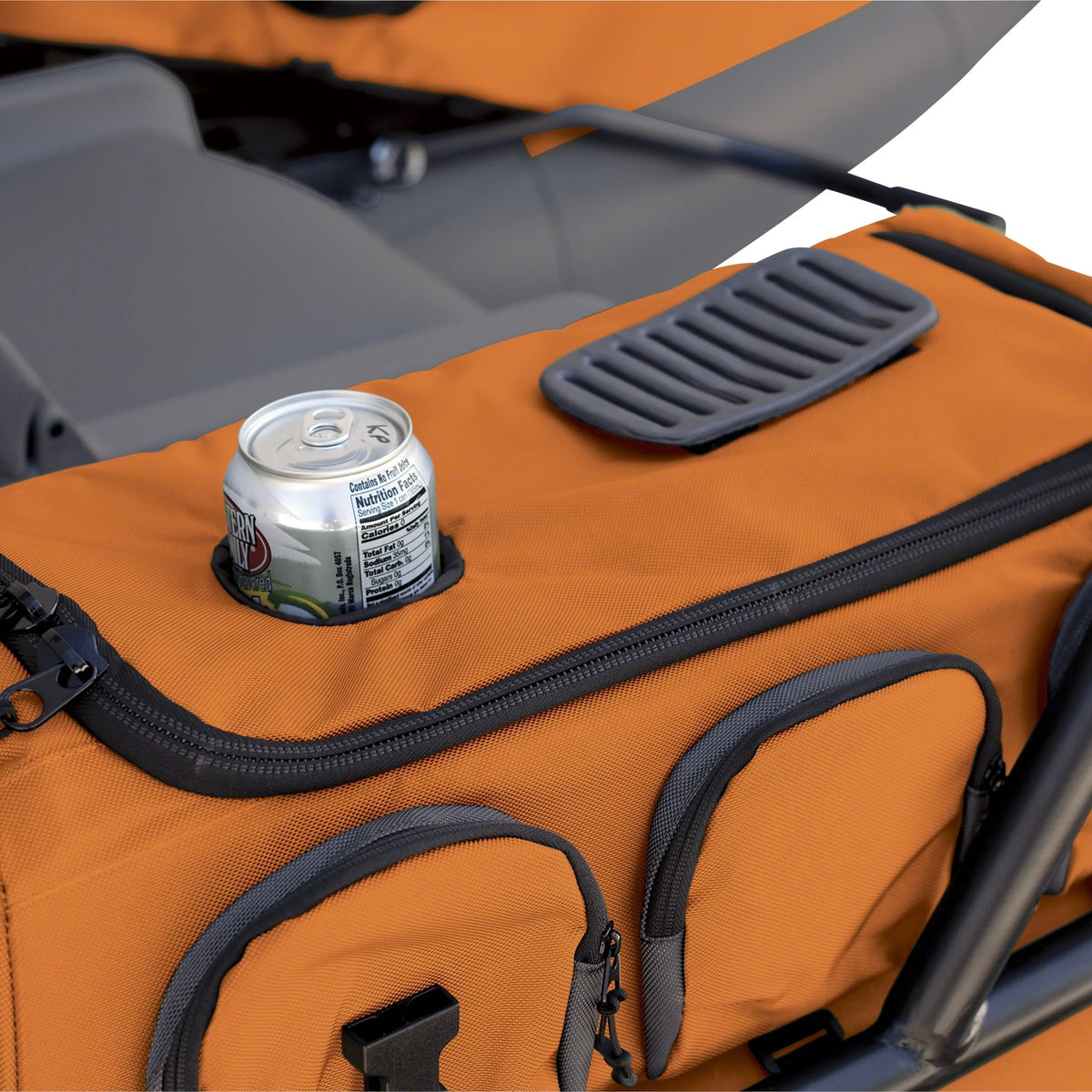 Classic Accessories Colorado XT Pontoon Fishing Boat, Pumpkin/Grey