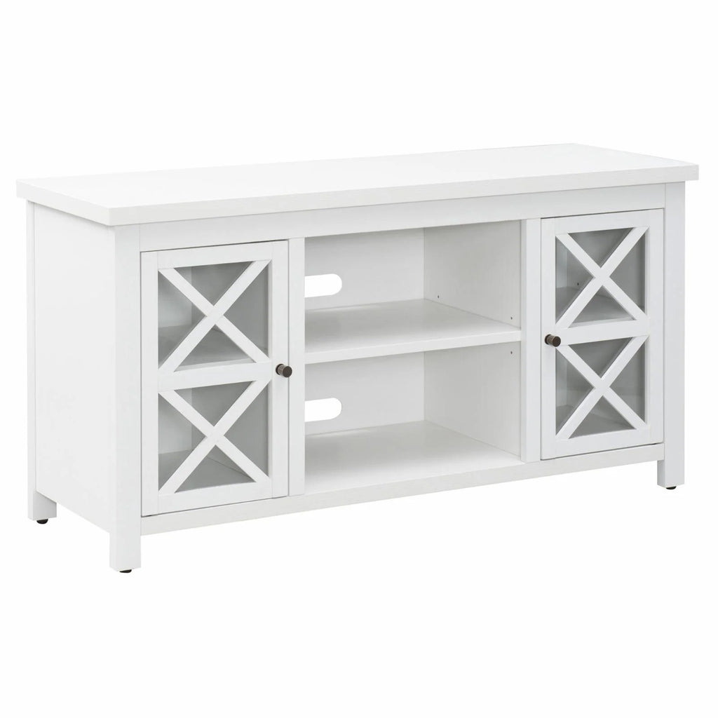 Evelyn&Zoe Colton TV Stand for TV's up to 55", White