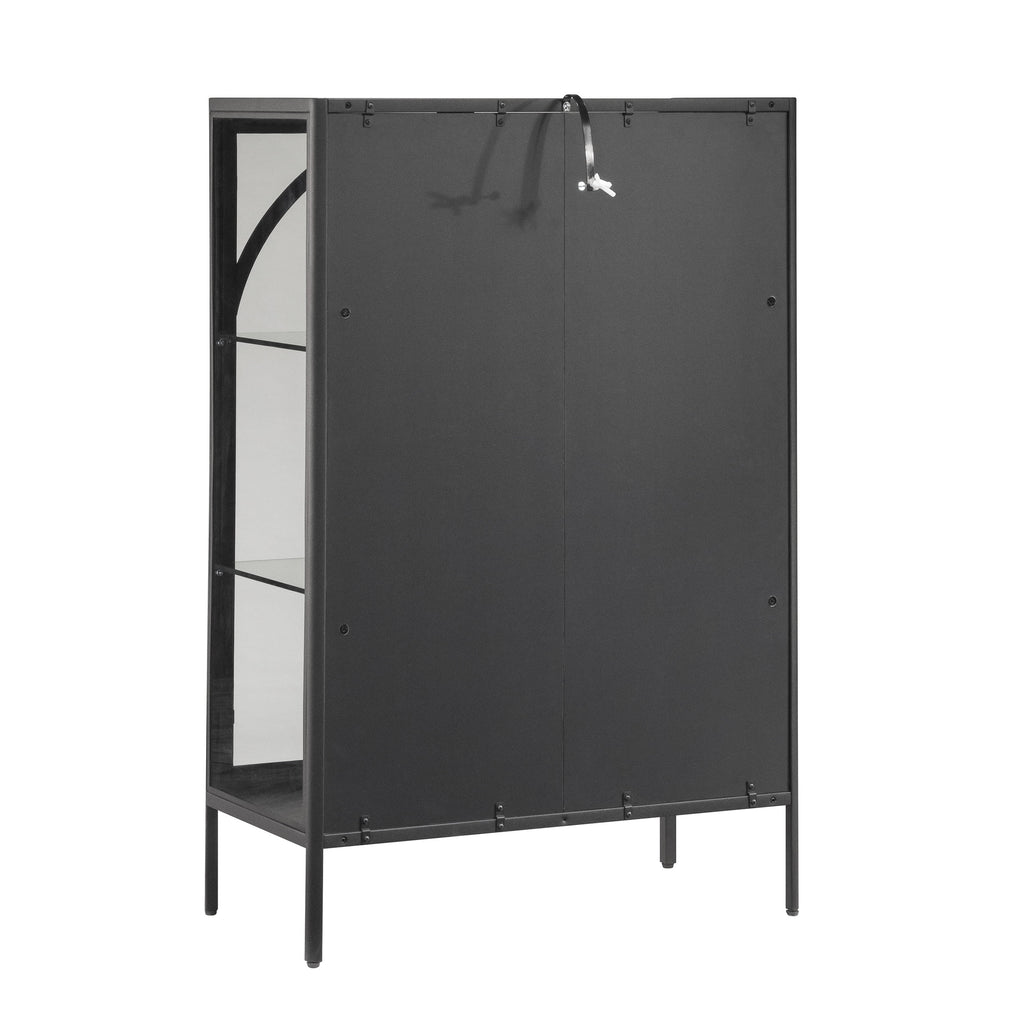Better Homes & Gardens Nola Accent Cabinet, Black Finish