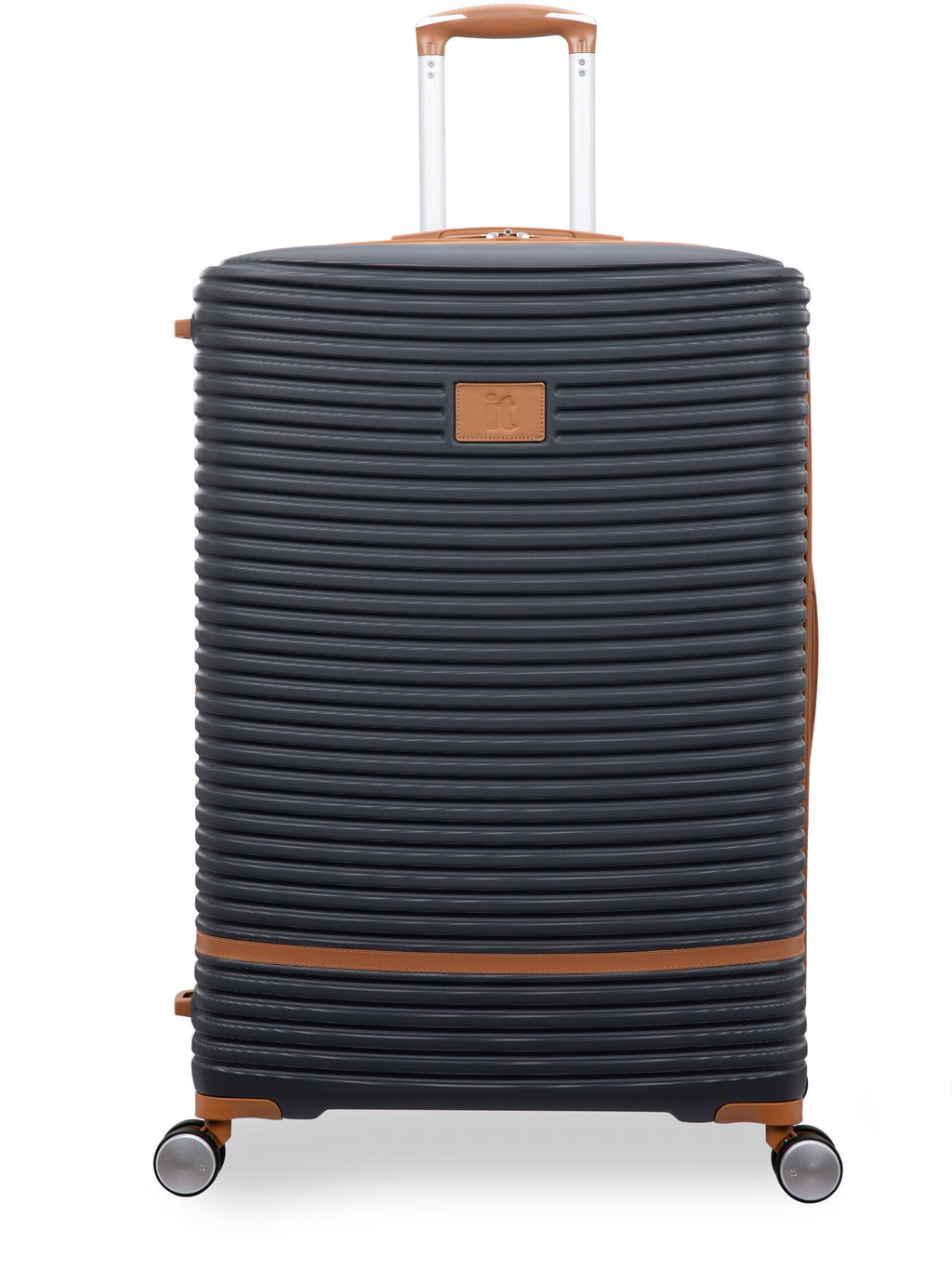 it luggage Replicating 31" Hardside Expandable Checked Spinner Luggage, Gray