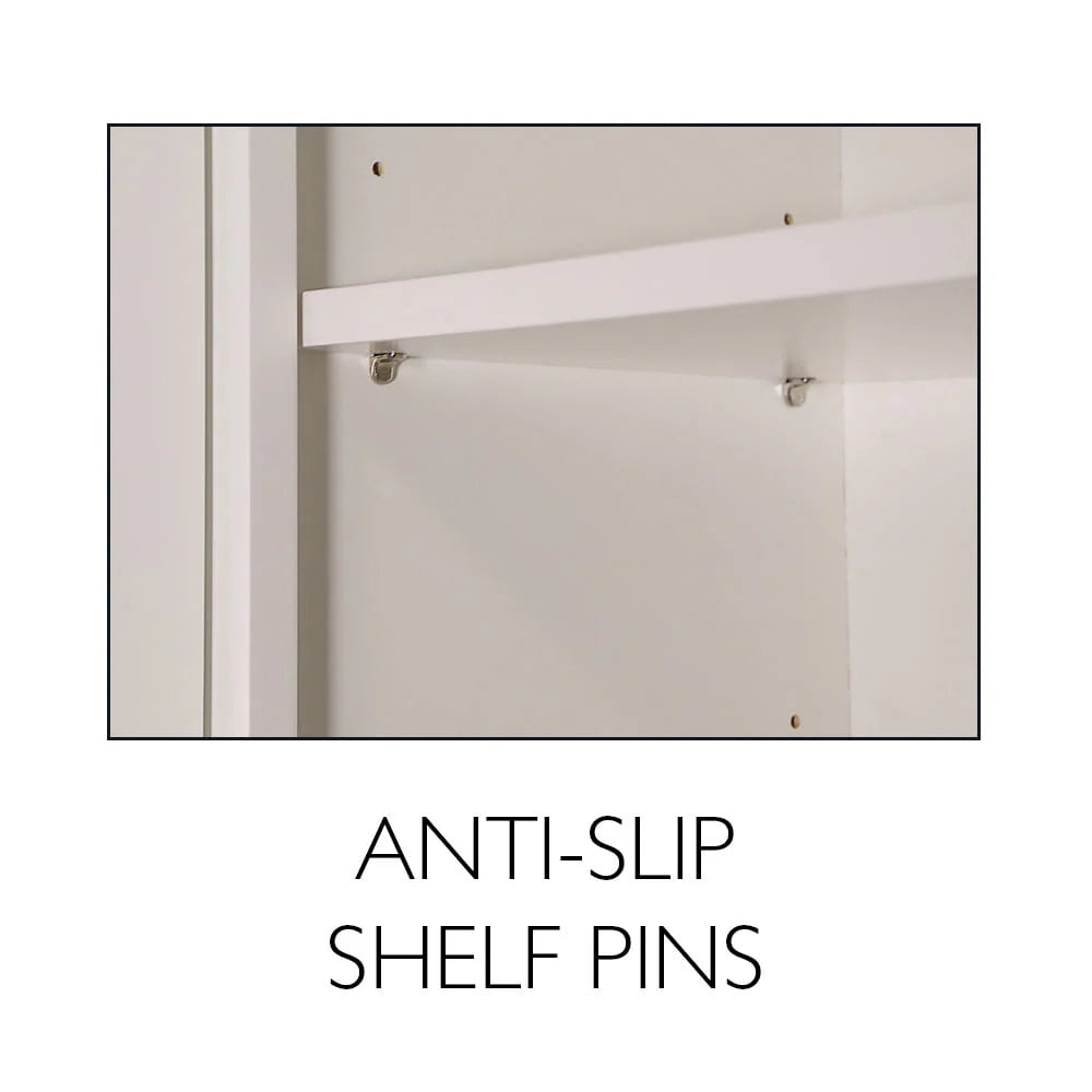 Design House 561621 Brookings Unassembled Shaker Wall Kitchen Cabinet 30x12x12, White