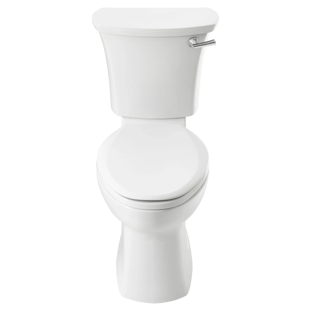 American Standard Edgemere 2-Piece 1.28 GPF Single Flush Right Height Elongated Toilet in White, Seat Not Included
