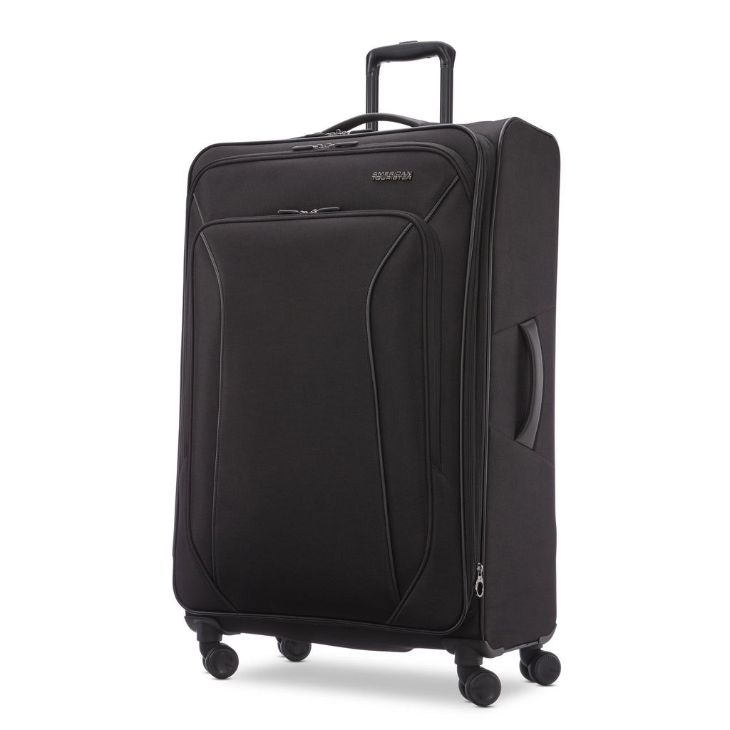 American Tourister X-Lite 3-Piece Luggage Set with Spinner Wheels - Light Grey