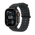 Apple Watch Ultra 3 (GPS + Cellular) 49mm Black Titanium Case with 5G and Satellite Communications (Size M/L)