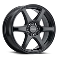 Raceline 146B-MATRIX 16" Cast Aluminum Wheel, MATRIX GLOSS BLACK 16X7 5X112/5X120 +40mm