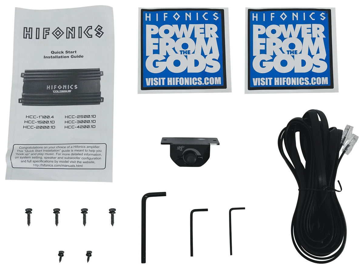 Hifonics HCC-4200.1D 4200 Watts Mono Car Audio Amplifier COLOSSUS Classic Amp