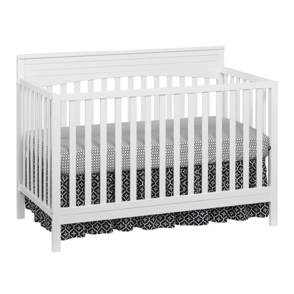 Oxford Baby Harper 4-in-1 Convertible Crib, Dove Gray, GREENGUARD Gold Certified, Wooden Crib