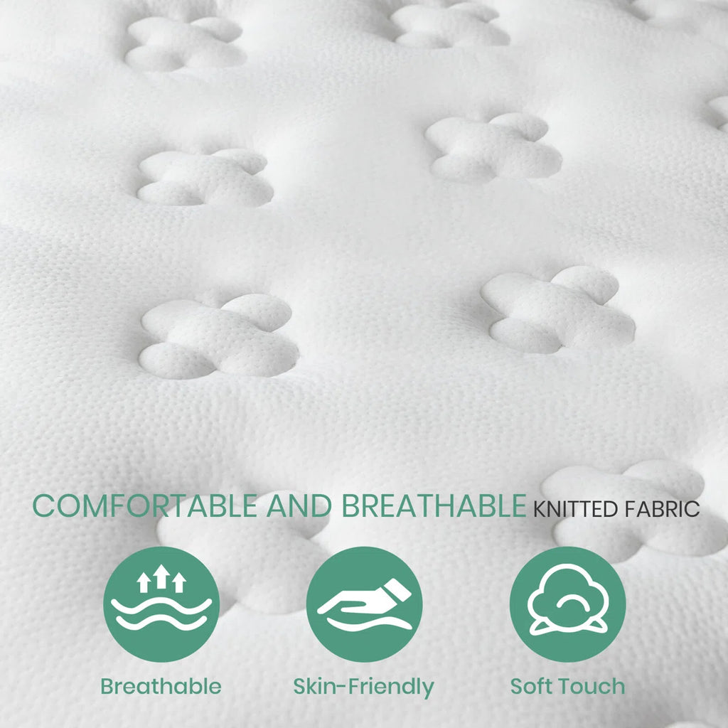 Mattresses 18CM Memory Foam Mattress Sprung