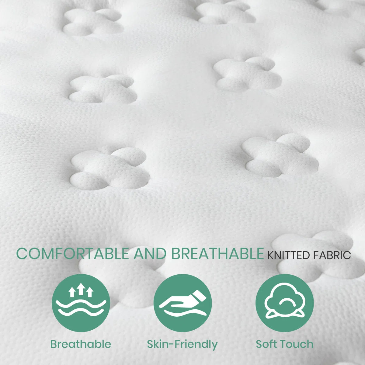 Mattresses 18CM Memory Foam Mattress Sprung