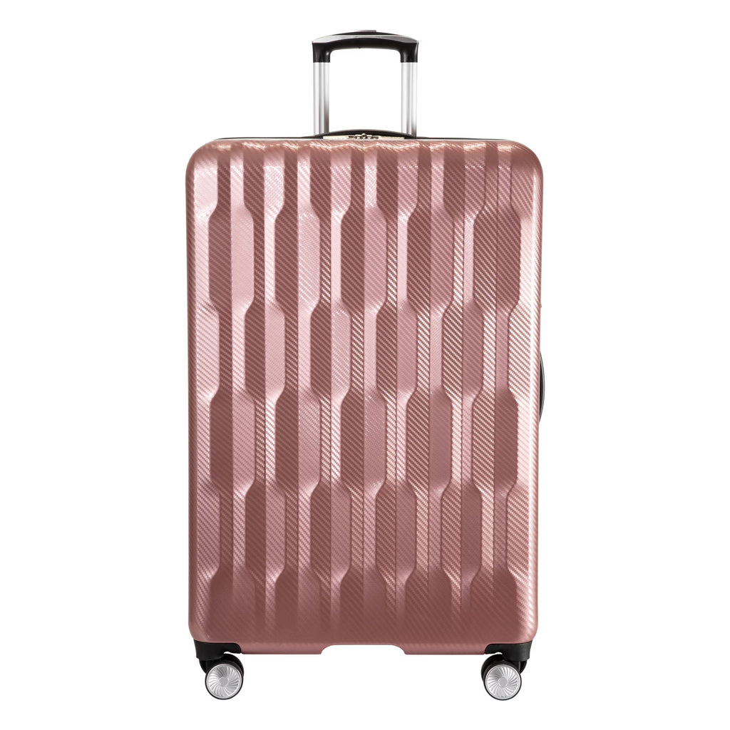 Ricardo Beverly Hills Anchor Bay Hardside 29" Expandable Checked Spinner Luggage, Charcoal
