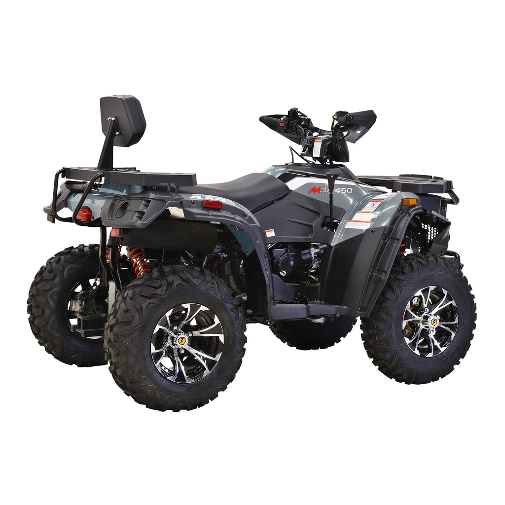 Massimo MSA450F Adult ATV Quad 352cc 25 HP 4 Stroke 4-Wheeler - Sand