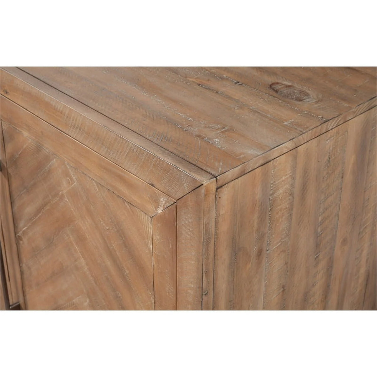 Allora Wood Dining Sideboard in Weathered Natural (Brown)