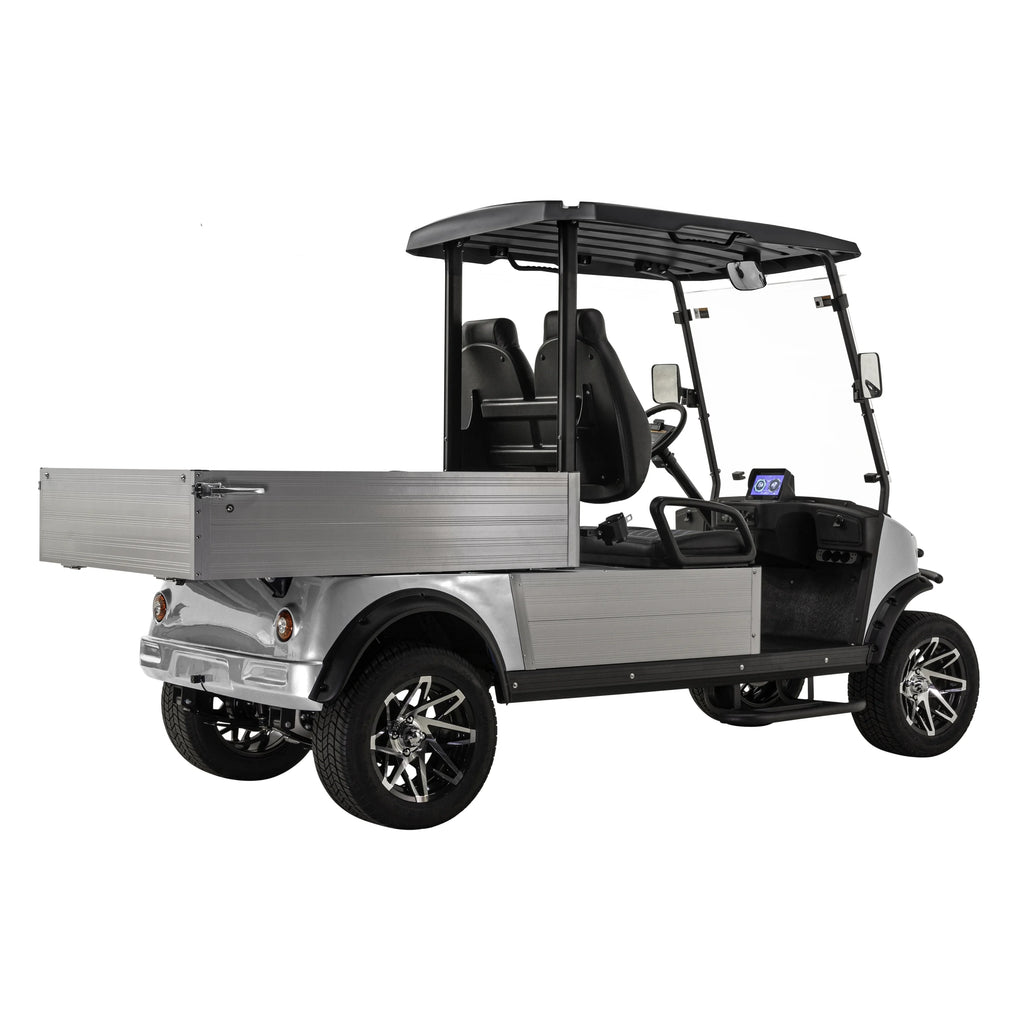 Massimo MVR Cargo Max Electric Utility Golf Cart 48V 5kW Motor - Blue