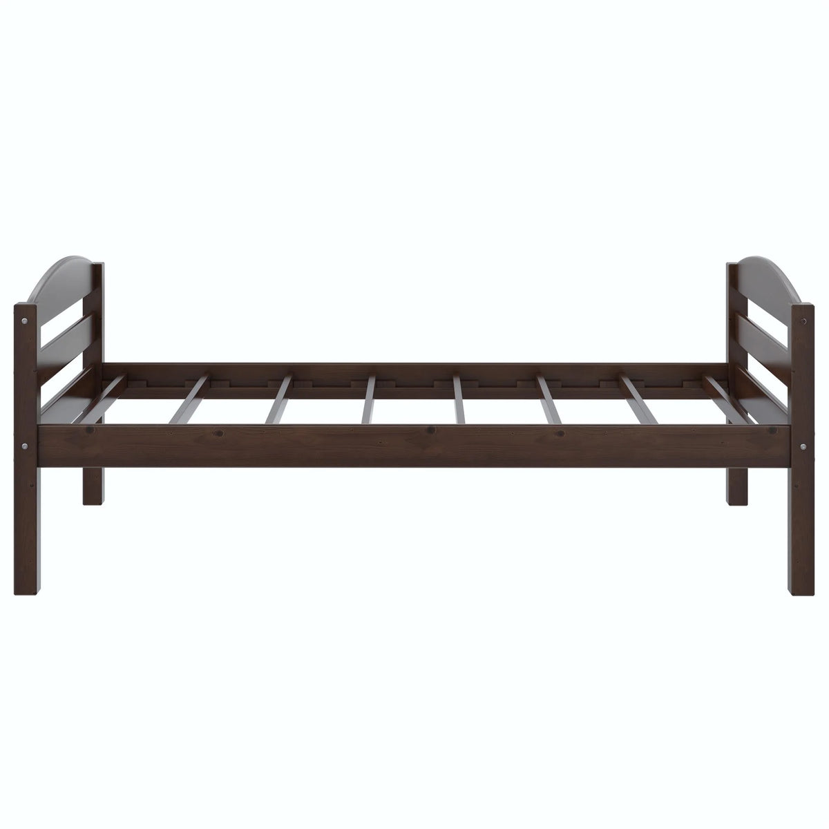 Better Homes & Gardens Leighton Solid Wood Twin-over-Twin Convertible Bunk Bed, Vanilla