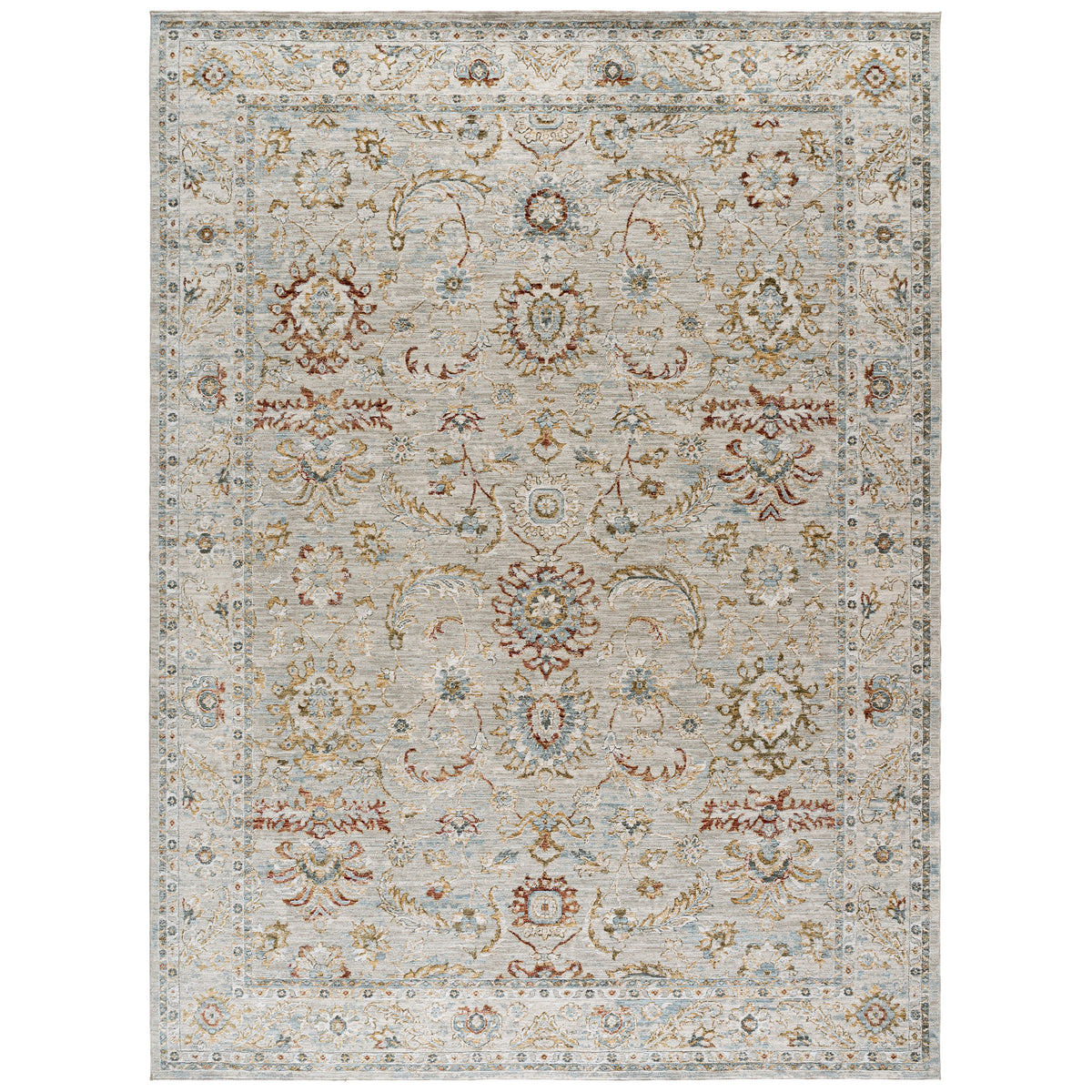 Safavieh Hamilton Area Rug, Gray Gold, 9’ x 12’