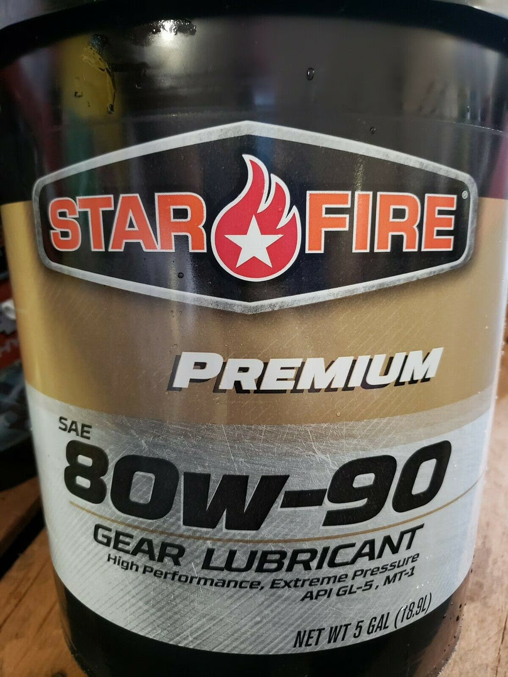 StarFire Premium 80W-90 Gear Oil Lubricant 5 Gallon Pail