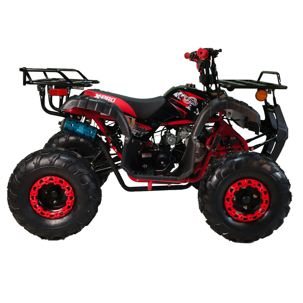 X-Pro Brand New 125cc Gas ATV, Automatic Transmission w/Reverse Remote Control Big 19"/18" Tires