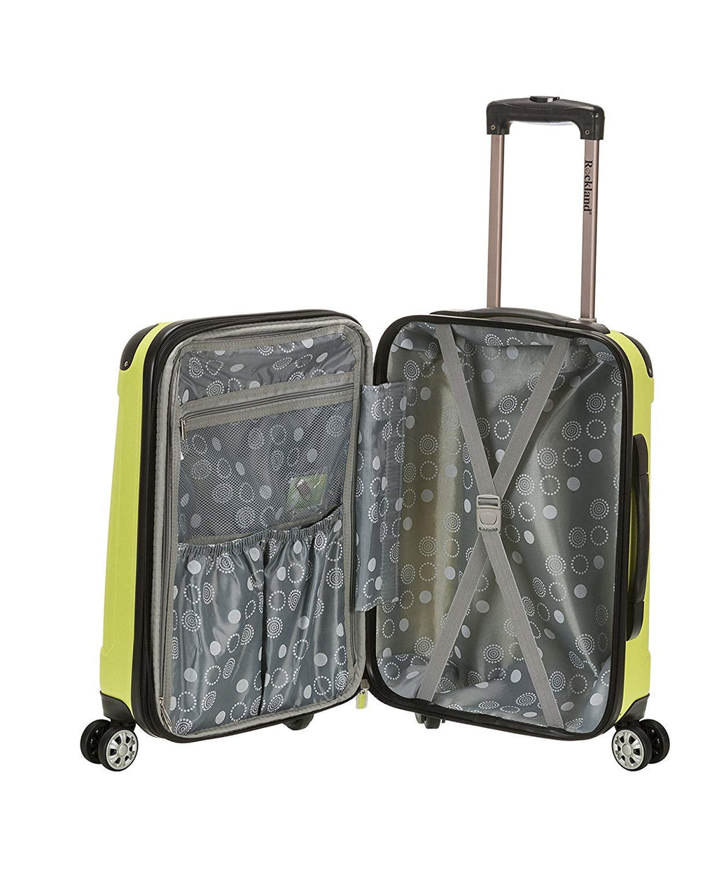 Rockland Luggage Sonic 3 Piece Hardside Spinner Luggage Set, F190