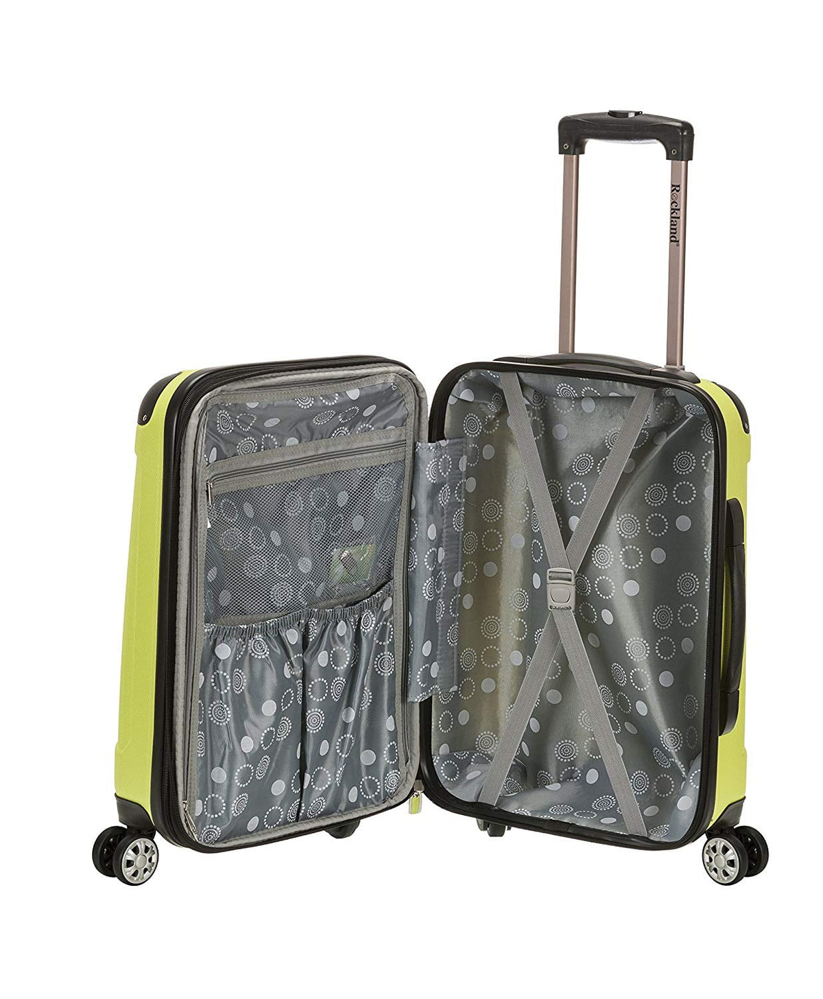 Rockland Luggage Sonic 3 Piece Hardside Spinner Luggage Set, F190
