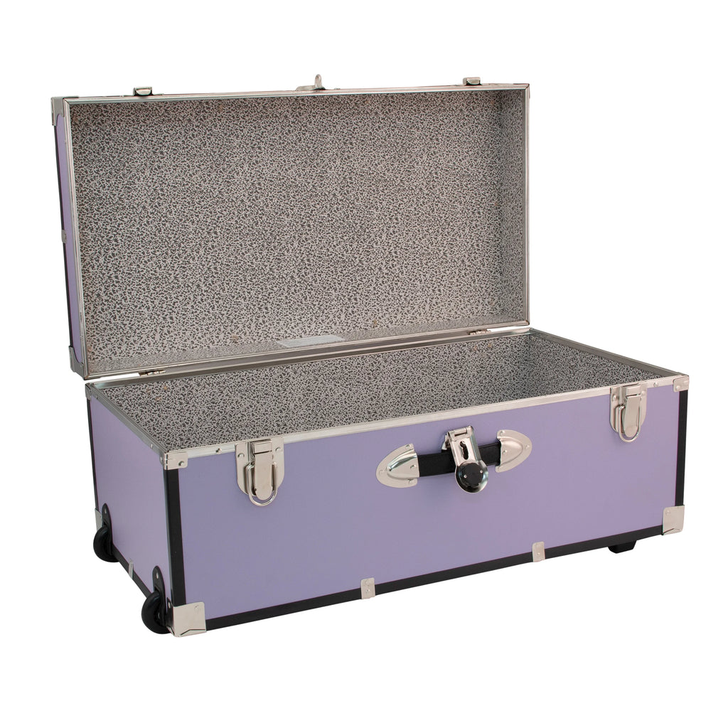 Seward Collegiate Collection Footlocker Trunk with Wheels