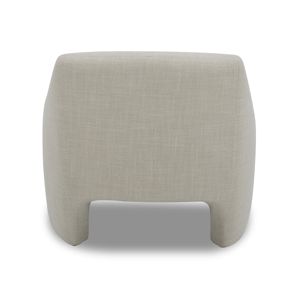 Better Homes & Gardens Emerson Curvy Accent Chair, Truffle Brown Boucle