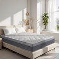 Full Size Mattress in a Box 14 Inch Memory Foam Hybrid Mattress with Pocketed Springs Medium Firm Support Motion Isolation Edge Support Night Trial