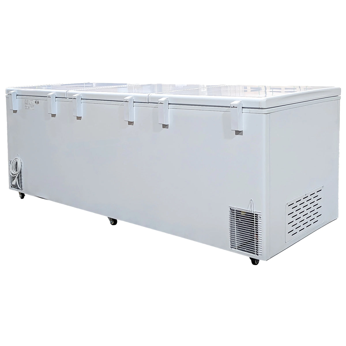42 Cu.Ft. Chest Freezer, Deep Freezer with Top Open Three Door 106 in. Commercial Freezer NSF