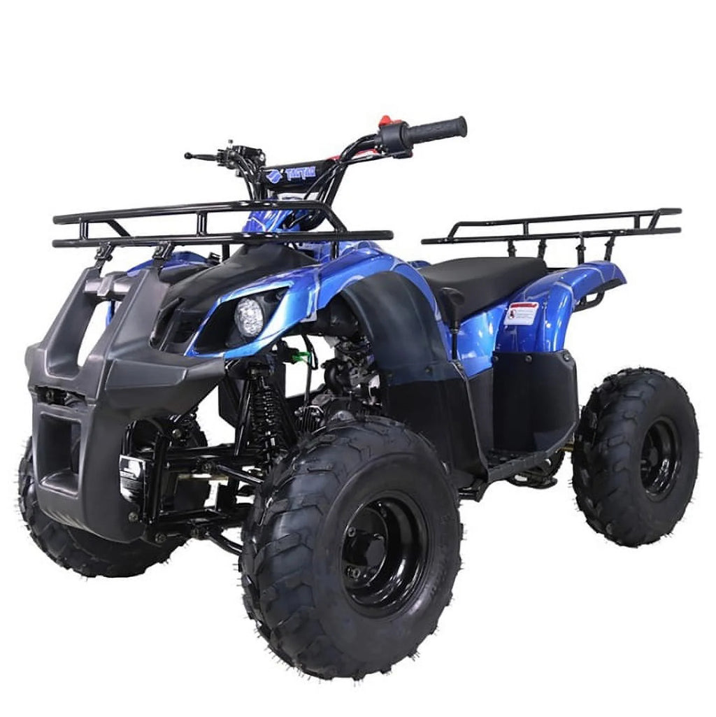 2021 New Tao Motor ATA- 1Automatic Gas All-Terrain Vehicle (ATV) With Big 16'' Tires and Reverse  - Midnight Black Color