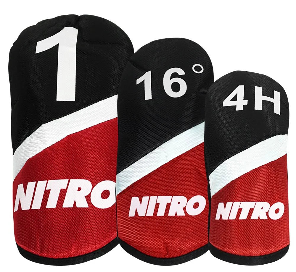 Nitro Men’s Blaster 13-Piece Golf Club Set – Right-Handed, Complete with Bag & Headcovers