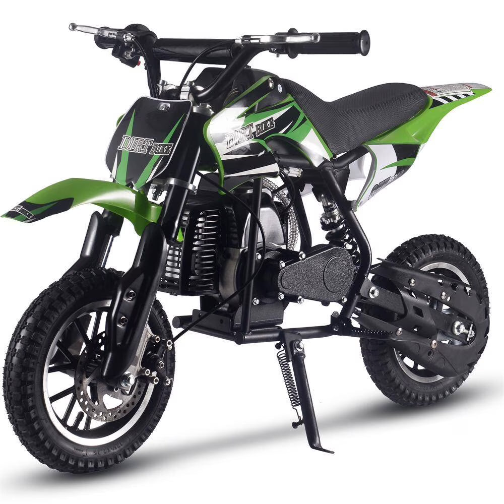 Kids Dirt Bike, Perfect Starter Gas Dirt Bike for adventure,Sturdy 50cc dirt bike for Beginner 42×28×28in,2-Stroke,Red