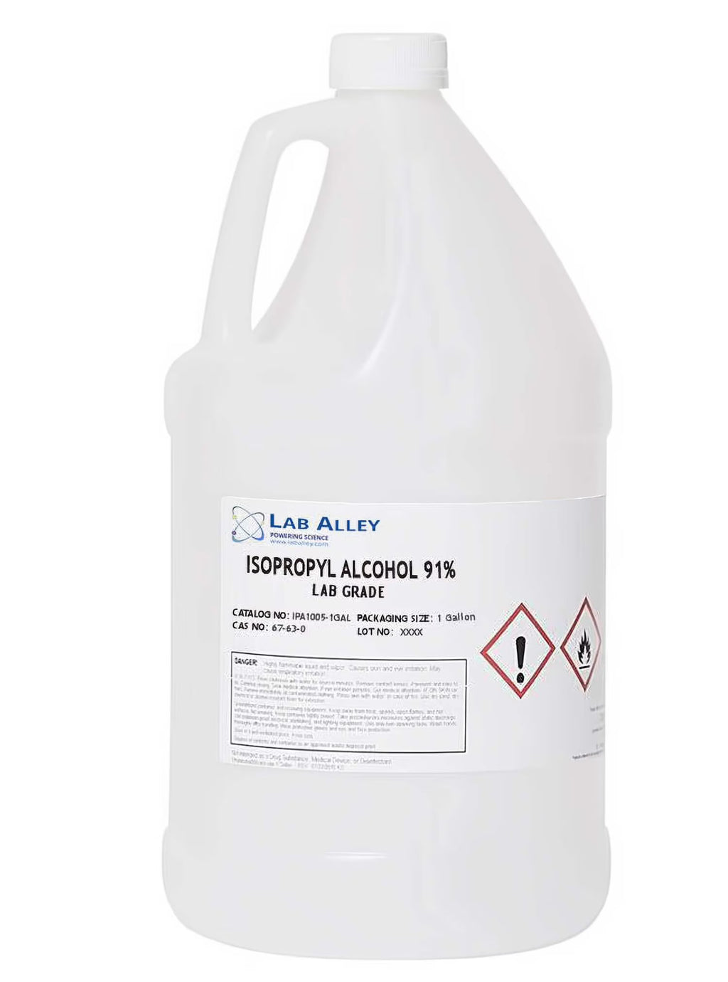 Isopropyl Alcohol 91% Lab Grade 5GAL