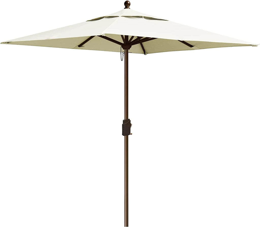 EliteShade Sunumbrella 6x6Ft Square Market Umbrella with Ventilation