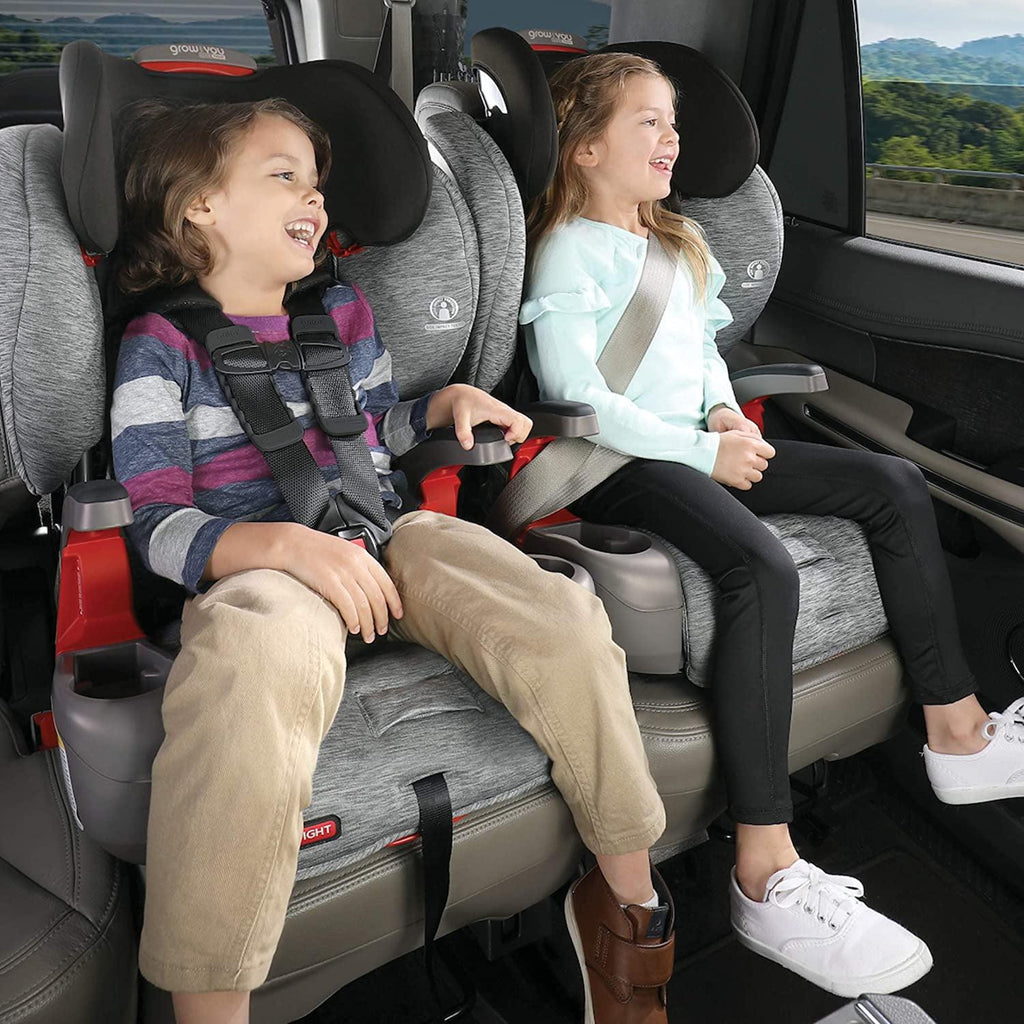 Britax Grow With You ClickTight Harness-2-Booster Car Seat. 2-in-1 High Back Booster. Cool Flow Grey