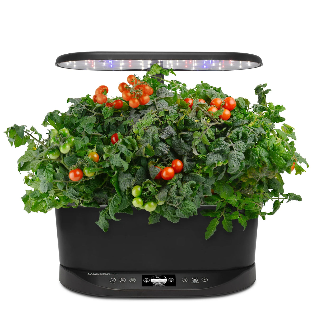 AeroGarden Bounty Basic - Indoor Garden with LED Grow Light, Black