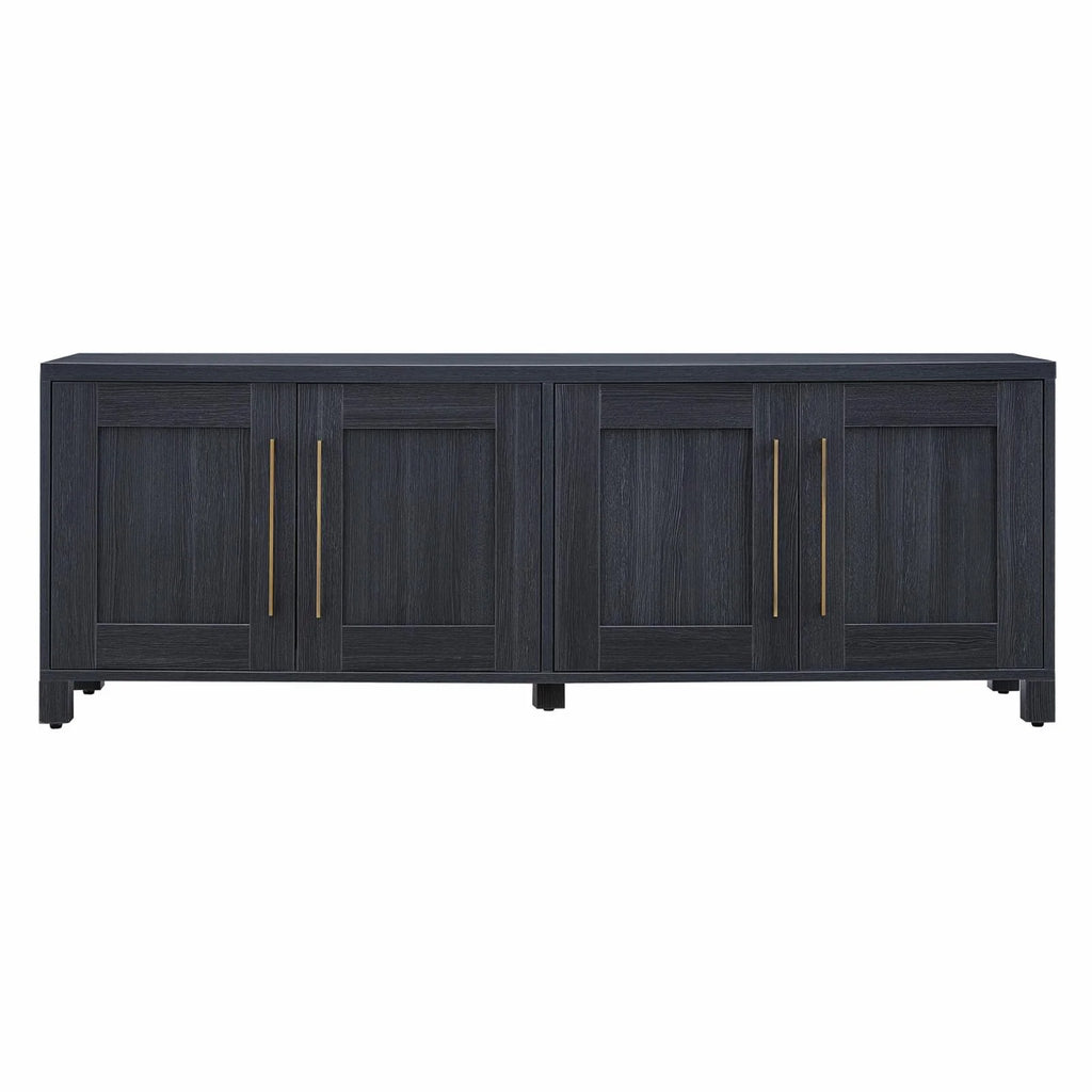 Evelyn&Zoe Chabot Rectangular TV Stand for TV's up to 75", Alder Brown