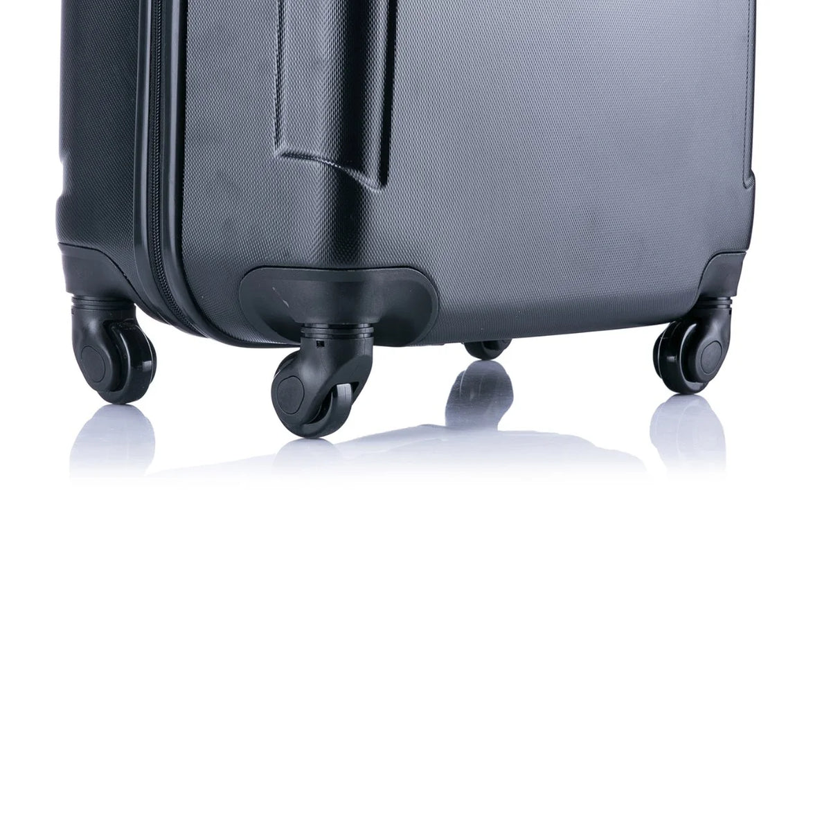 InUSA Pilot 3-Piece Hardside Luggage Sets with Spinner Wheels, Handle, Trolley, (20"/24"/28"), Blue