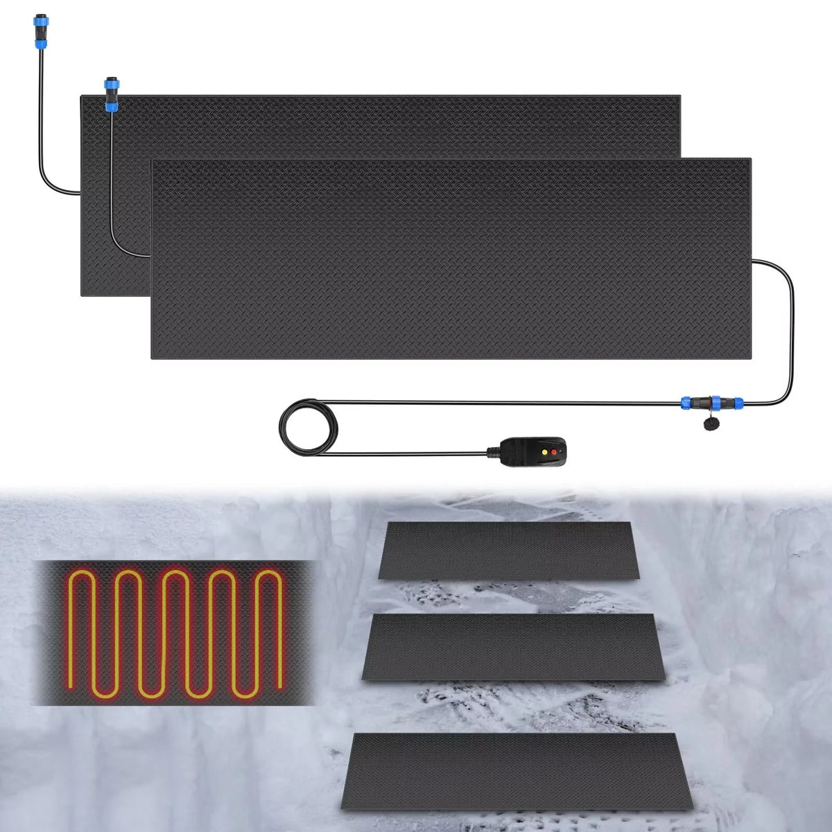 "NAIZEA Air Conditioner Fence, Pool Equipment Enclosure, Trash Can Enclosure, Metal Stake Wood Fence Panel 38"" W x 60"" H"