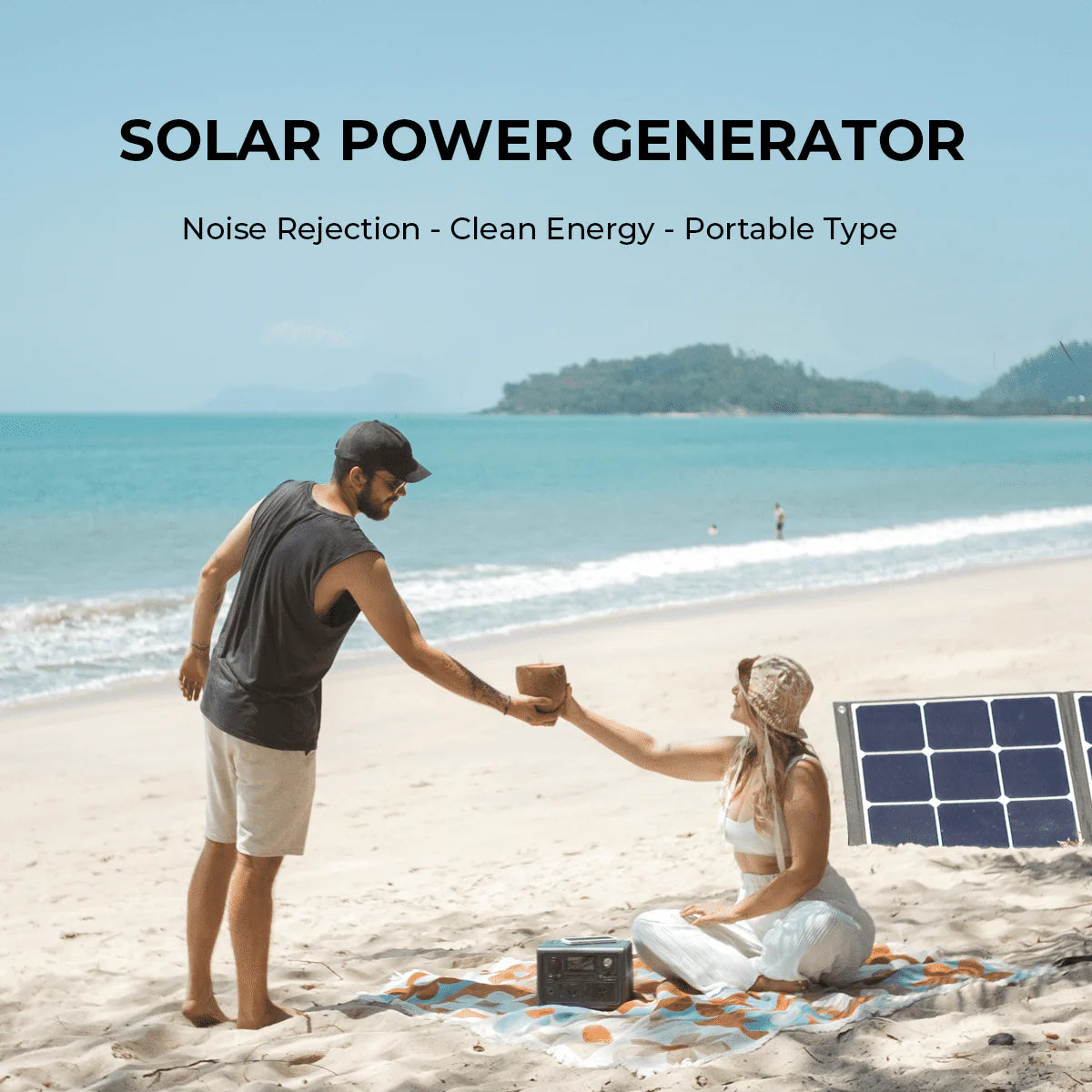 BLUETTI PS72 700W Portable Power Station, 716Wh LiFePO4 Power Station, Best Solar Generator for Home Backup, Off-Grid Living, Camping