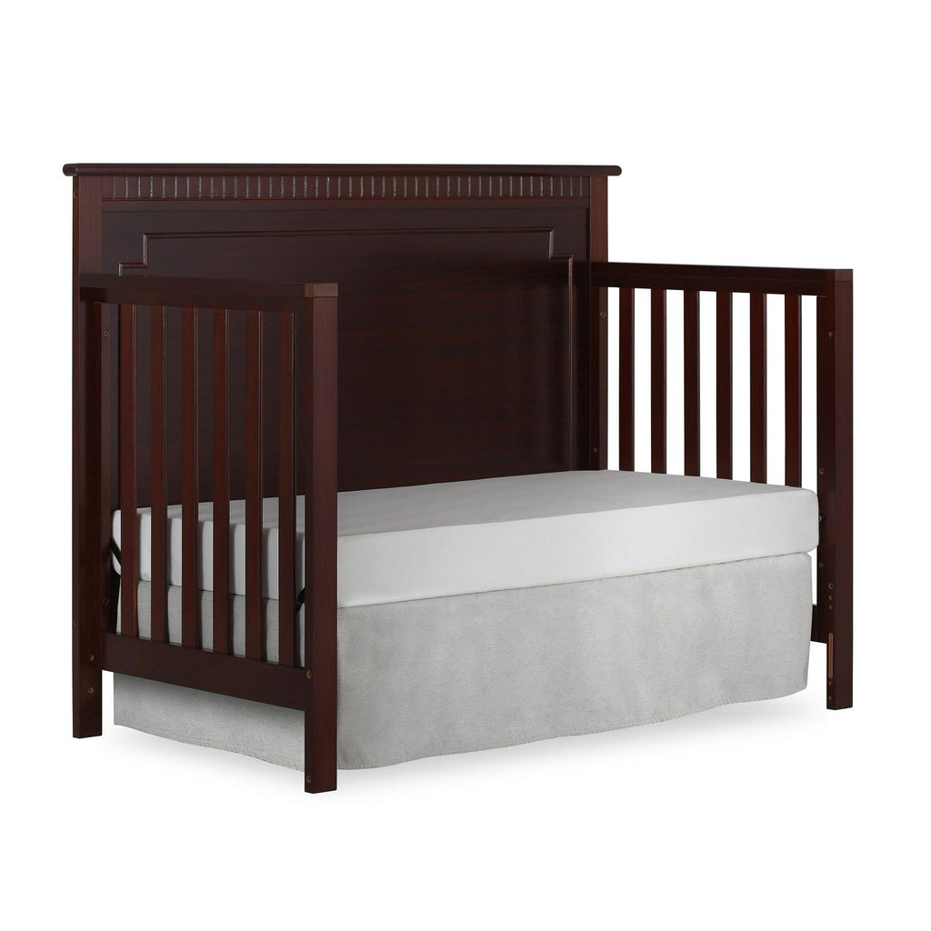 Dream On Me Morgan 5-in-1 Convertible Crib. Cherry