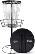 MVP Black Hole Lite 24-Chain Disc Golf Basket w/ Transit Bag