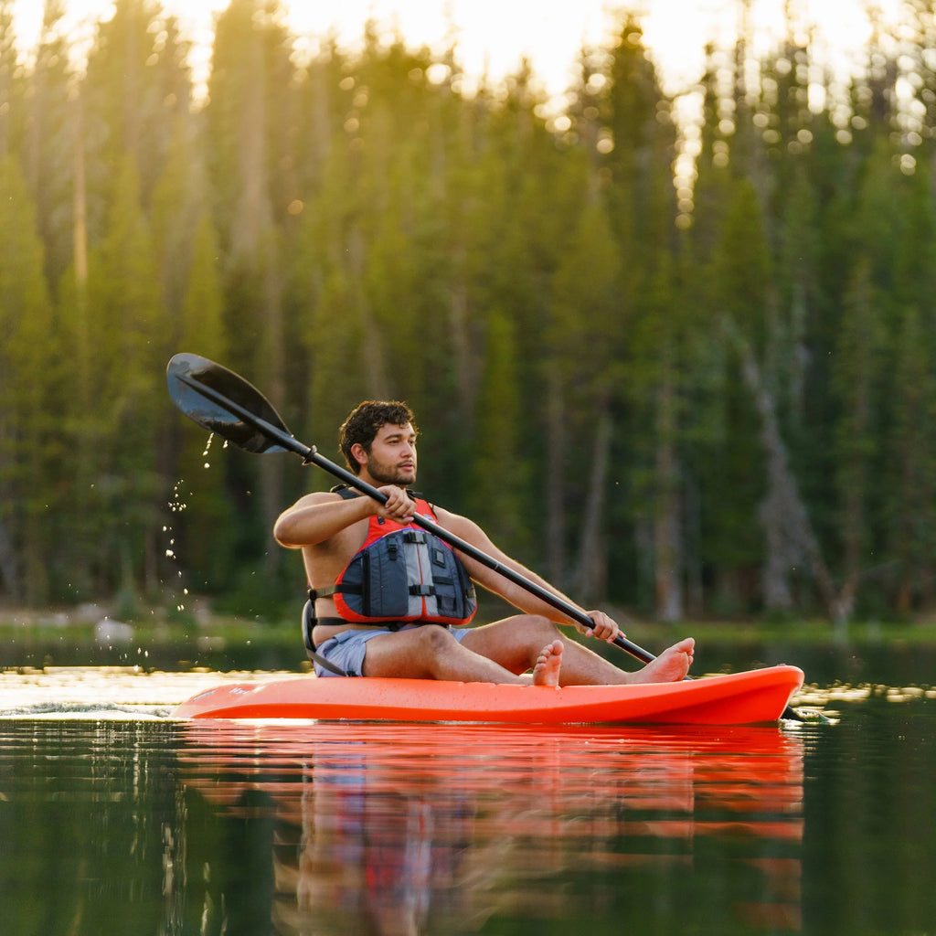 Lifetime Hydros 101 inch Sit-on-Top Kayak, Orange (90595)